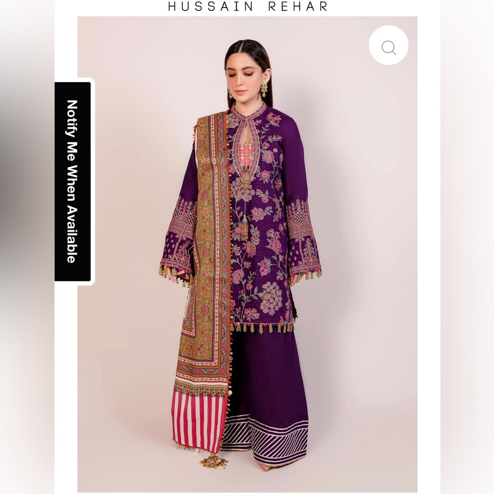 Hussain Rehar Pakistani dress